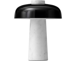 Audo Copenhagen Reverse Tafellamp LED Carrara Marmer/zwart