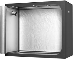 Aufun Plantentent, Plantentent 240x120x200cm Plantenkast voor Planten Plantentent Kas Tuin Groente Kruiden Plantenkast Binnen Plantentent Bloemen Plantenkamer Antraciet