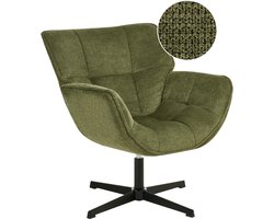 AUMA - Fauteuil - Groen - Polyester