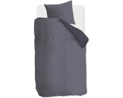 Auping Casual Lines Dekbedovertrek - Eenpersoons 140 x 220 cm - Biologisch katoen - Blauw