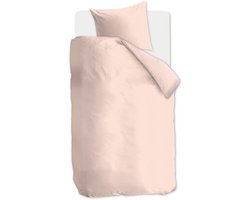 Auping Chambray Blush Dekbedovertrek - Eenpersoons 140 x 220 cm - Katoen - Roze