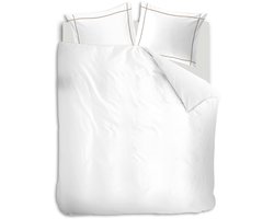 Auping Classic white stone Dekbedovertrek - Tweepersoons 260 x 220 cm - Katoensatijn - Wit