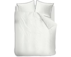 Auping Clear white percale Dekbedovertrek - Tweepersoons 260 x 220 cm - Biologisch katoen - Wit