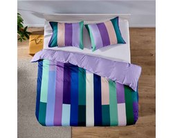 Auping Color Fever - Purple Dekbedovertrek - Tweepersoons 240 x 220 cm - Biologisch katoen - Paars