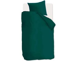 Auping Easy green Dekbedovertrek - Eenpersoons 140 x 220 cm - Biologisch katoen - Groen