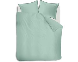 Auping Forest green percale Dekbedovertrek - Tweepersoons 240 x 220 cm - Biologisch katoen - Groen