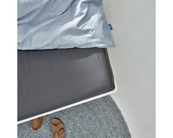 Auping hoeslaken voor topper - 180 x 200 cm - Grijs