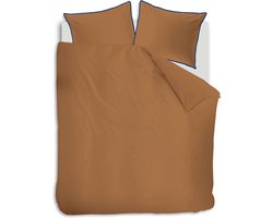Auping Morning Latte Dekbedovertrek - Tweepersoons 240 x 220 cm - Biologisch katoen - Bruin