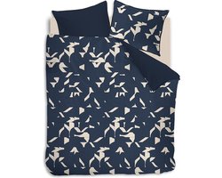 Auping Night shade Dekbedovertrek - Tweepersoons 260 x 220 cm - Katoensatijn - Blauw