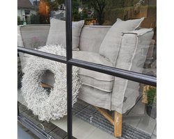 AURA PEEPERKORN| bankje | Dikke Dirk |kleur linnen