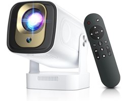 Aurixi® Mini beamers - Projector - Mini beamer - Wit - 20cm x 11cm x 10cm
