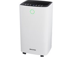 Auronic Luchtontvochtiger - Compact Series - 12L per dag - Was-droog functie - Slaapkamer, Badkamer en Woonkamer - Wit