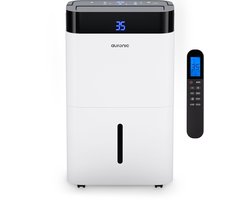 Auronic Luchtontvochtiger en Luchtreiniger - Best Plus Series - Ontvochtigt 30L per dag - 5L Waterreservoir - Slaapkamer, Badkamer, Woonkamer en Kantoor - Vochtvreter voor in Huis - Wit