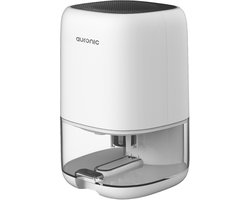 Auronic Luchtontvochtiger - Ontvochtigt 450ml Per Dag in Huis - LED - Geschikt voor Woonkamer, Slaapkamer & Badkamer - Wit