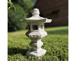 Authentieke Japanse Stenen Lantaarn voor Tuin en Buiten - Weerbestendig Decoratie