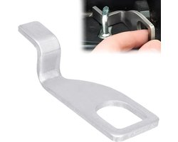 Auto achterklephouder roestvrij staal voor campers en voertuigen