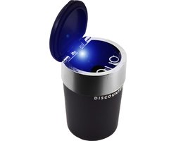 Auto Asbak met led inclusief BATTERIJ