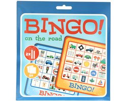 Auto Bingo - Spelletje voor onderweg - Herbruikbaar - Meerkleurig - Vanaf 3 jaar