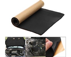 Auto geluiddicht isolatieschuim - rubber schuim 50x30x0.8cm - 9 stuks