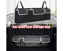 Auto-interieur Accessoires Achterbank Opbergdoos Tas Kofferbak Organizer Oxfo Geschikt voor Alle Voertuigen Auto, Caravan 35.43x9.8x4.7 inch