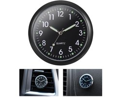 Auto Klok - Mini Voertuig Dashboard Kwarts Analoge Klok Met Air Vent Clip Voor Interieur Decoratie - Kleine Wandklok Home Decor