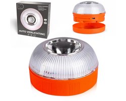 Auto Noodverlichting LED – Magnetisch Auto Waarschuwingslicht – USB Oplaadbare Noodsignaal Stroboscoop – LED Veiligheidslamp voor Pech en Noodsituaties