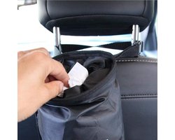 Auto prullenbak Portable Car Vuilnisbak Vuilniszak Dust rugleuning Storage Rubbish Bin Box Case Diversen houder Organizer Pocket Bags Prullenbak - 3L