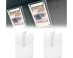 Auto-zonnekleppen fotoclip magnetische zonneklephouder gepersonaliseerde fotolijst - set van 2 stuks - hoogwaardige kwaliteit in HTML op maat gemaakt .