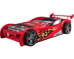 Autobed 90 x 200 cm Speedy Rood