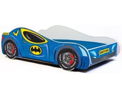 Autobed - batmobiel thema - 140x70cm - met matras