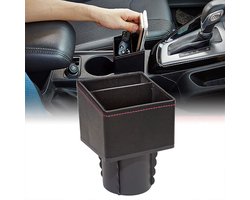 Autobox voor Opberging, Vierkante Houder, Bekerhouder, Console Organizer voor Telefoon en Accessoires