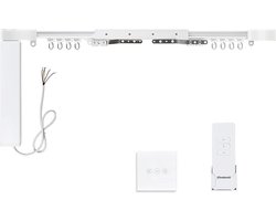 Automatisch gordijnsysteem met Wifi en spraakbesturing voor slim wonen