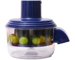 Automatische elektrische groente- en fruitschiller & oplaadbare 2-in-1 schiller voor knoflook, druiven, appels en klein fruit (blauw)