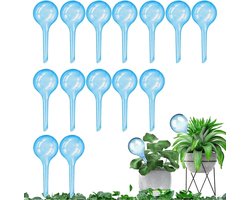Automatische irrigatieballen set van 14 stuks voor potplanten, kamerplanten, hangplanten en tuinen - PVC-irrigatieballen voor optimale bewatering - 13 x 5 cm