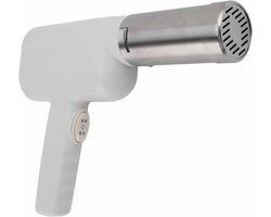 Automatische oplaadbare pastamachine van roestvrij staal met 5 delen voor noedelvormen - Draagbare pastapers keukengereedschap set (WIT)