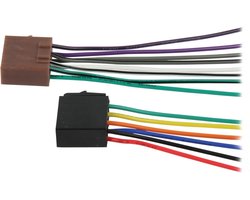 Autoradio ISO (v) naar open eind auto adapter - 0,15 meter