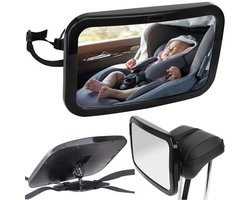 Autospiegel Baby - Achterbank Spiegel Baby - Achteruitkijkspiegel - Baby Spiegel Auto