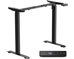Avalo Bureauonderstel Elektrisch Verstelbaar - Zit Sta Bureau Elektrisch - Elektrisch Bureau Frame - Geschikt Voor Bureaublad 60-80 x 100-160cm