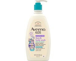 Aveeno Kids Face & Body Wash met Haverextract – Baby Wash Gel – 532 ml
