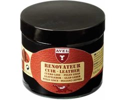 Avel Meubels Poets voor glad leer - Zwart - Avel Renovateur Cuir