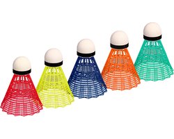 Avento 5 Badminton Shuttles - 5 Kleuren