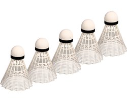 Avento 5 Badminton Shuttles - Wit