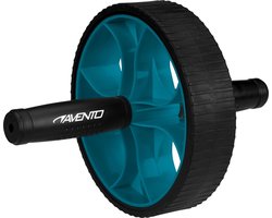 Avento Power Ab-Roller - Zwart/Blauw