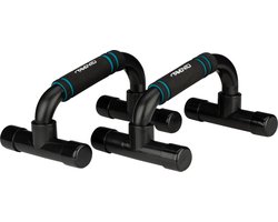 Avento Push-up Grips - Zwart/Blauw