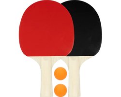 Avento Tafeltennisset - Team Up - Zwart/Rood