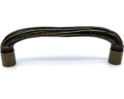 AVENUE decoration meubelgreep - model "Caesar" - 96 mm - oud messing