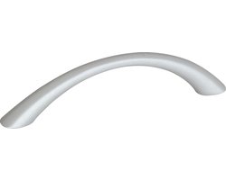 AVENUE decoration meubelgreep | model " Lesprit " | 96 x 27 mm | grijs aluminium