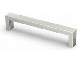 AVENUE decoration meubelgreep | model "Square" | 96 x 25 mm | kunststof | alu-look