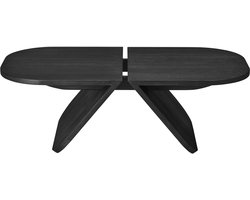 Avio Salontafel Black Oak | Zwart | Hout