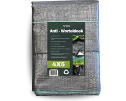 AVOID Worteldoek 4x5 m – Grondzeil tegen Onkruid – 110 g/m²